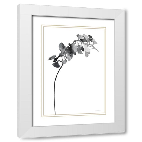I Have an Inkling White Modern Wood Framed Art Print with Double Matting by Kamdon Kreations