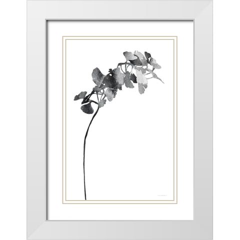 I Have an Inkling White Modern Wood Framed Art Print with Double Matting by Kamdon Kreations