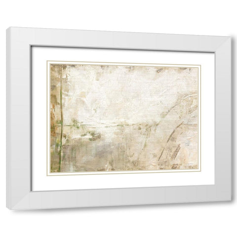 Somewhere Over White Modern Wood Framed Art Print with Double Matting by Kamdon Kreations