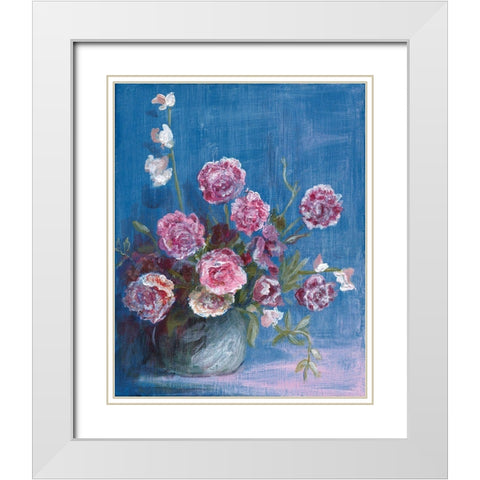Darling-Stand Tall White Modern Wood Framed Art Print with Double Matting by Kamdon Kreations