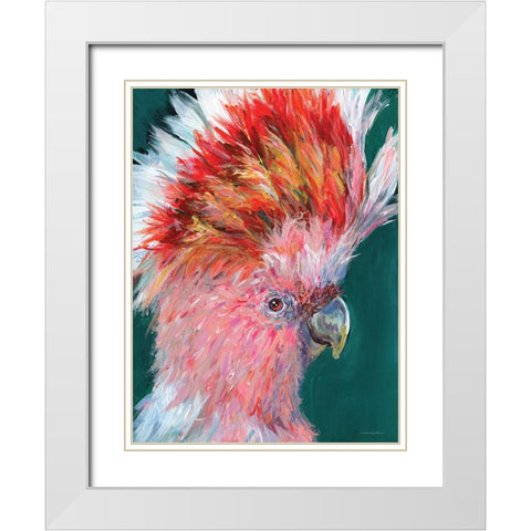 FAB-U-LOUS White Modern Wood Framed Art Print with Double Matting by Kamdon Kreations