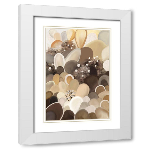In Close Proximity White Modern Wood Framed Art Print with Double Matting by Kamdon Kreations