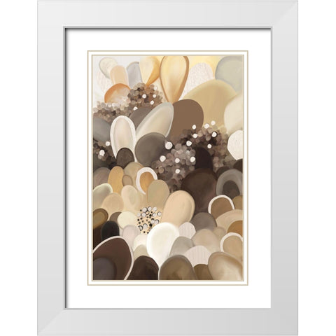 In Close Proximity White Modern Wood Framed Art Print with Double Matting by Kamdon Kreations