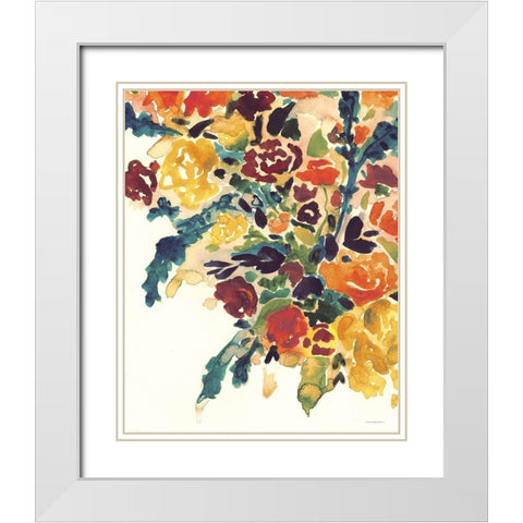 In an Instant    White Modern Wood Framed Art Print with Double Matting by Kamdon Kreations