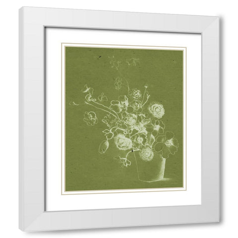 Err on the Side of Simple White Modern Wood Framed Art Print with Double Matting by Kamdon Kreations