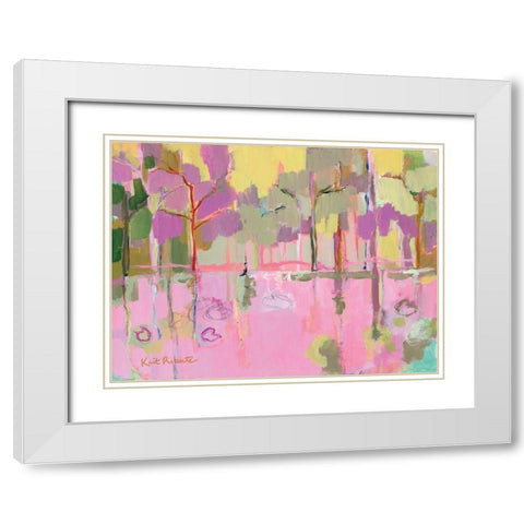 Dont Let the Fading Summer Pass You By White Modern Wood Framed Art Print with Double Matting by Roberts, Kait