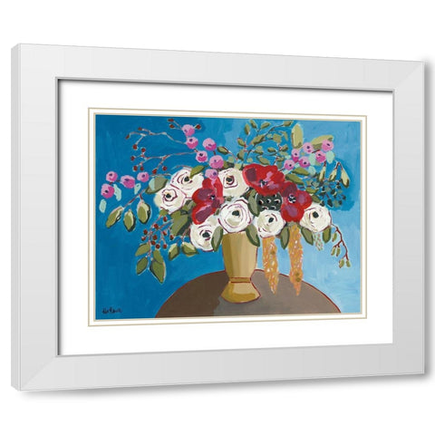 Sweetest Devotions  White Modern Wood Framed Art Print with Double Matting by Roberts, Kait