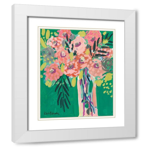 Still Life in Jade White Modern Wood Framed Art Print with Double Matting by Roberts, Kait