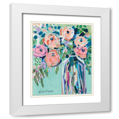 Let the Light In White Modern Wood Framed Art Print with Double Matting by Roberts, Kati
