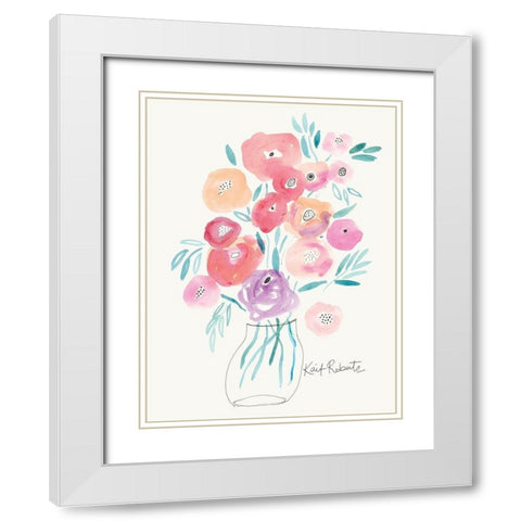 Garden Treasures White Modern Wood Framed Art Print with Double Matting by Roberts, Kait
