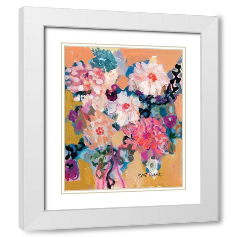 Cultivate Creativity White Modern Wood Framed Art Print with Double Matting by Roberts, Kait