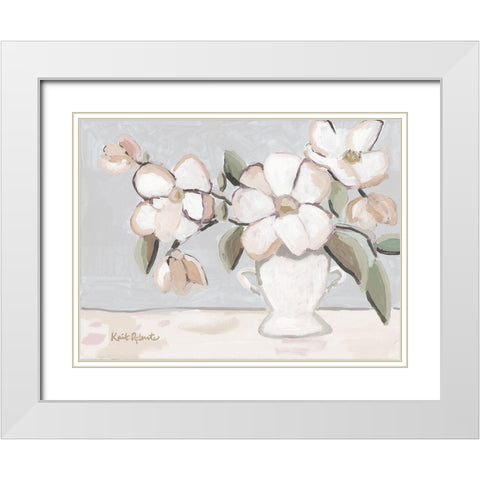 True Affection   White Modern Wood Framed Art Print with Double Matting by Roberts, Kait