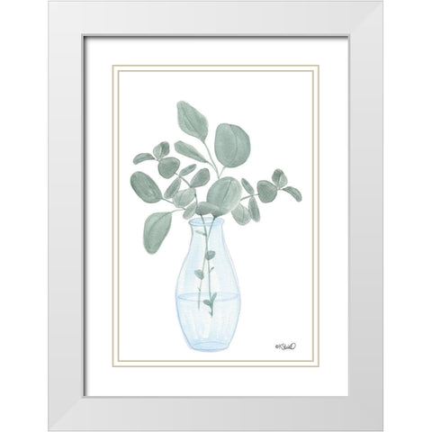Fresh Air White Modern Wood Framed Art Print with Double Matting by Sherrill, Kate