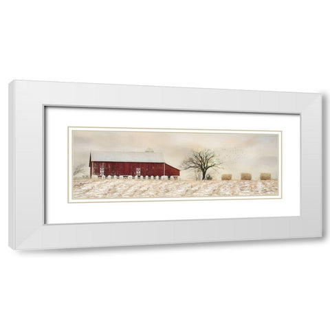 A Sign of Life White Modern Wood Framed Art Print with Double Matting by Deiter, Lori