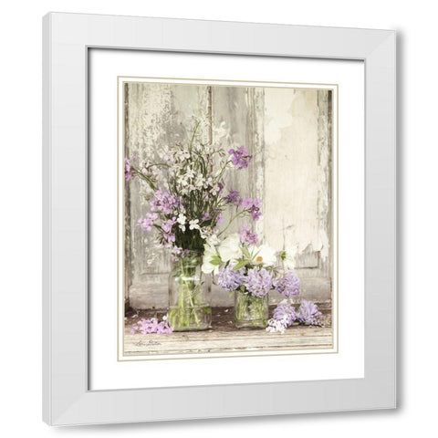 Ordinary Beauty   White Modern Wood Framed Art Print with Double Matting by Deiter, Lori