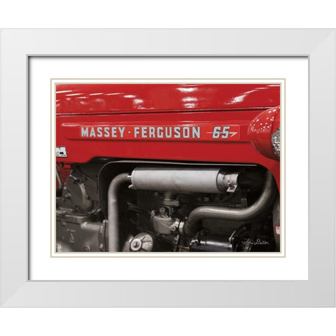 Massey-Ferguson I White Modern Wood Framed Art Print with Double Matting by Deiter, Lori
