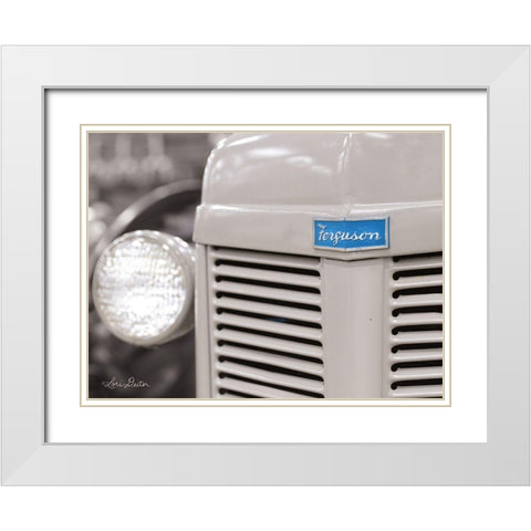 Massey-Ferguson II White Modern Wood Framed Art Print with Double Matting by Deiter, Lori