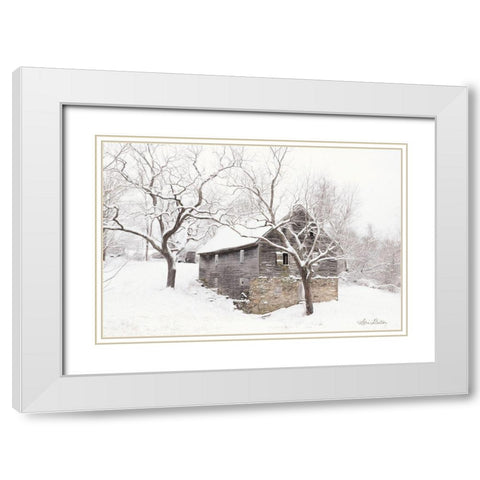 Bare and Cold White Modern Wood Framed Art Print with Double Matting by Deiter, Lori