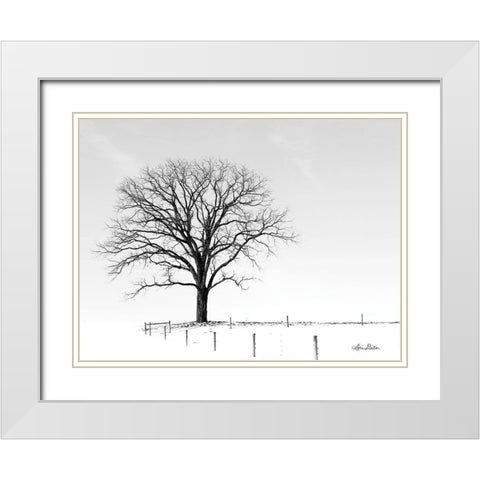 Bare White Modern Wood Framed Art Print with Double Matting by Deiter, Lori