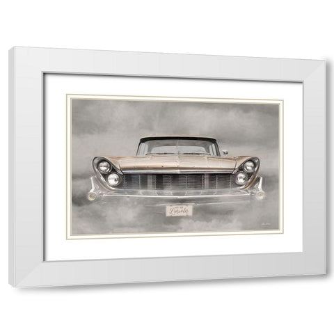 Hot Rod Lincoln White Modern Wood Framed Art Print with Double Matting by Deiter, Lori