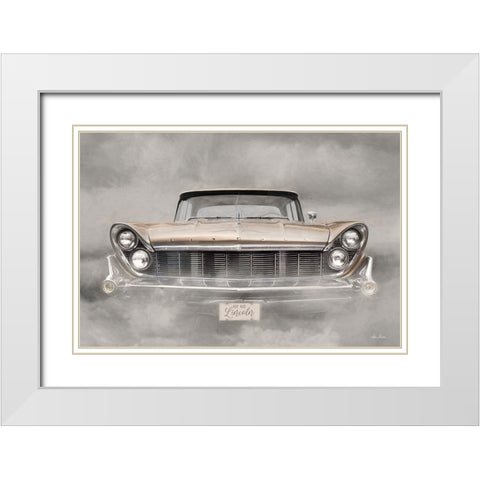 Hot Rod Lincoln White Modern Wood Framed Art Print with Double Matting by Deiter, Lori