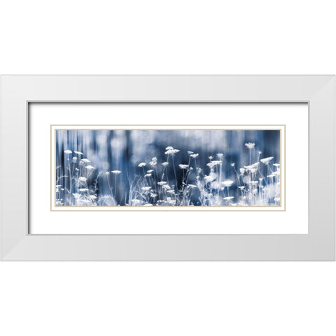 Summer Dreams White Modern Wood Framed Art Print with Double Matting by Deiter, Lori