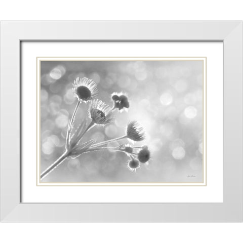 Wild Flowers I White Modern Wood Framed Art Print with Double Matting by Deiter, Lori