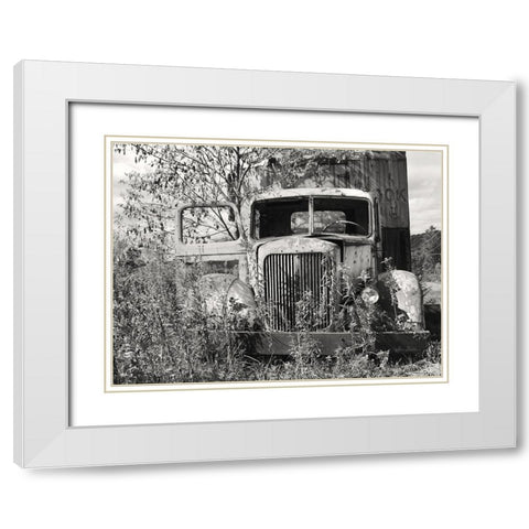 Dont Leave Me Hanging White Modern Wood Framed Art Print with Double Matting by Deiter, Lori