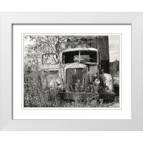 Dont Leave Me Hanging White Modern Wood Framed Art Print with Double Matting by Deiter, Lori