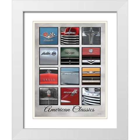 American Classics White Modern Wood Framed Art Print with Double Matting by Deiter, Lori