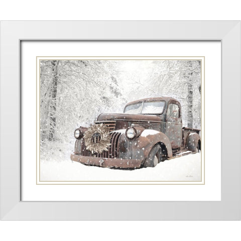Another Year Gone By White Modern Wood Framed Art Print with Double Matting by Deiter, Lori