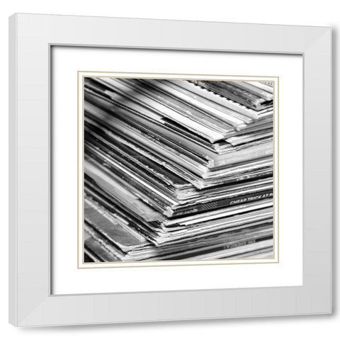 The Oldies White Modern Wood Framed Art Print with Double Matting by Deiter, Lori