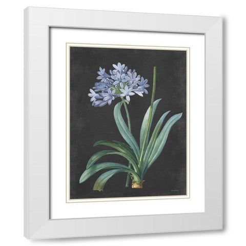 Bulb Study White Modern Wood Framed Art Print with Double Matting by Lettered And Lined