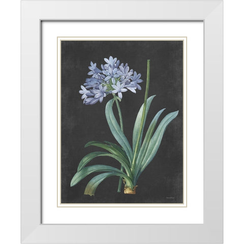 Bulb Study White Modern Wood Framed Art Print with Double Matting by Lettered And Lined