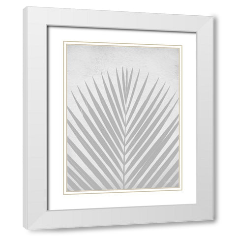 Retreat Botanical 6 White Modern Wood Framed Art Print with Double Matting by Lettered and Lined