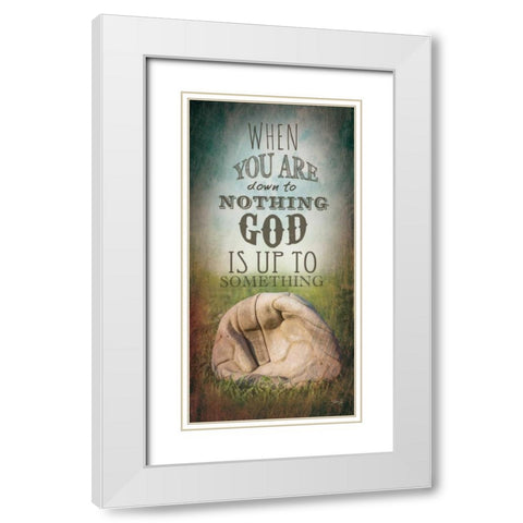 When You Areâ€¦     White Modern Wood Framed Art Print with Double Matting by Rae, Marla