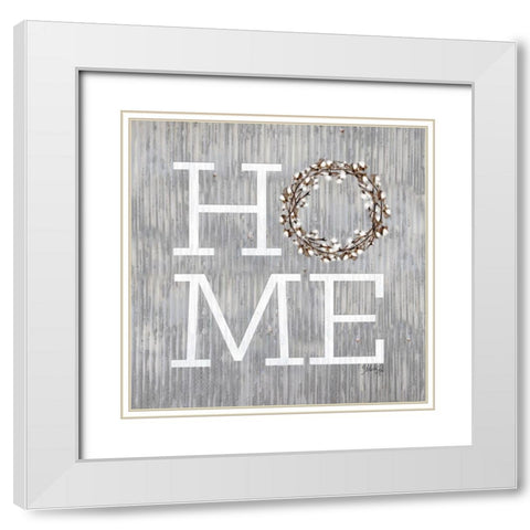 Home    White Modern Wood Framed Art Print with Double Matting by Rae, Marla