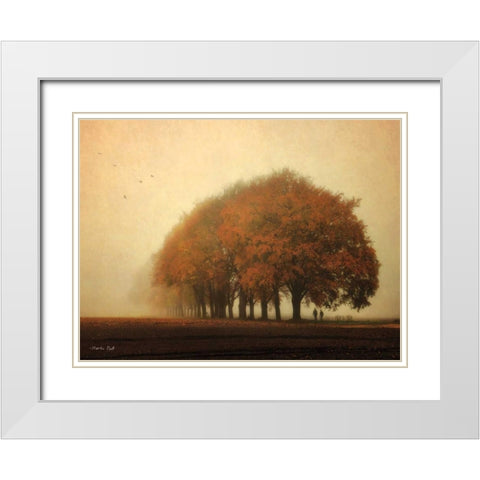 Not All Those Who Wander Are Lost White Modern Wood Framed Art Print with Double Matting by Podt, Martin