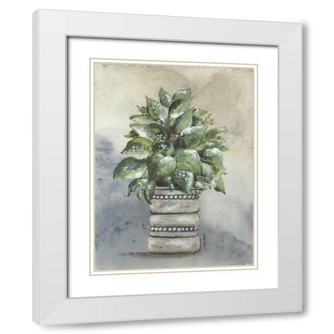 Pathos in Pottery White Modern Wood Framed Art Print with Double Matting by Norkus, Julie