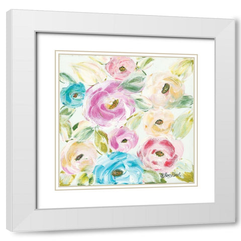 Freshly Picked White Modern Wood Framed Art Print with Double Matting by Ebert, Roey