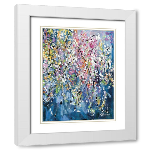 Better Together I White Modern Wood Framed Art Print with Double Matting by Ebert, Roey