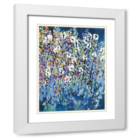 Better Together II White Modern Wood Framed Art Print with Double Matting by Ebert, Roey