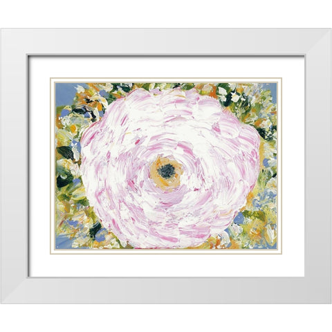 Be Bold White Modern Wood Framed Art Print with Double Matting by Ebert, Roey