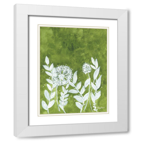 Freshly Cut-Part 2 White Modern Wood Framed Art Print with Double Matting by Ebert, Roey