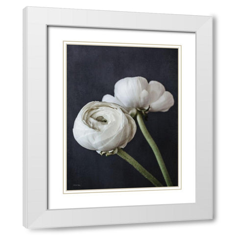 Refined Beauty I White Modern Wood Framed Art Print with Double Matting by Rigsby, Jennifer