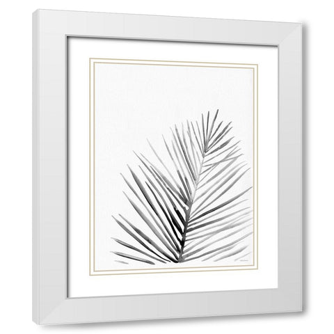 Organic Botanical I   White Modern Wood Framed Art Print with Double Matting by Nieman, Rachel