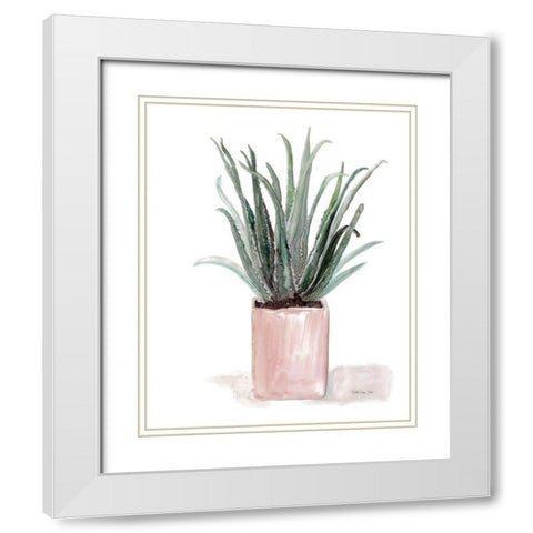 Southwest Gallery 4 White Modern Wood Framed Art Print with Double Matting by Stellar Design Studio