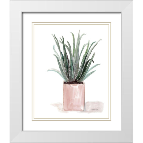 Southwest Gallery 4 White Modern Wood Framed Art Print with Double Matting by Stellar Design Studio