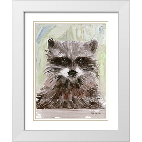 Pacific Coast Wildlife 2 White Modern Wood Framed Art Print with Double Matting by Stellar Design Studio