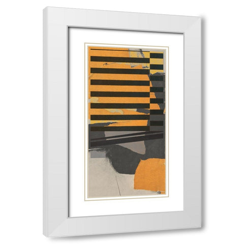 Intellectual Montage 3     White Modern Wood Framed Art Print with Double Matting by Stellar Design Studio